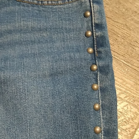 Levi's 711 Silver Stud Ankle Skinny Jeans 27 - Picture 7 of 8